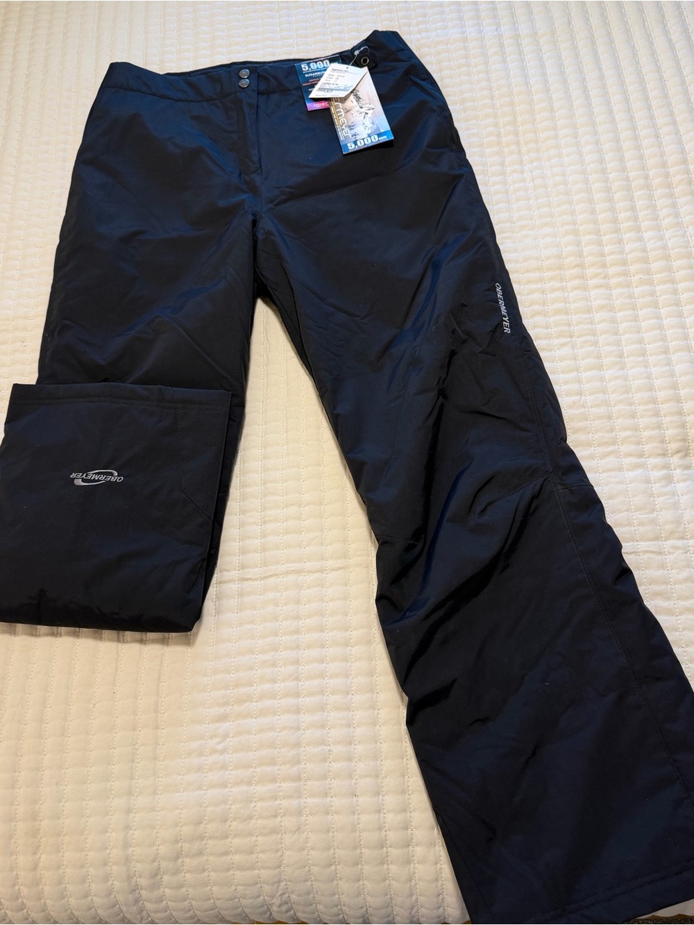Obermeyer Women’s Black Wide-Leg Snow Pants